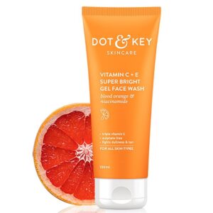 Dot and key face wash